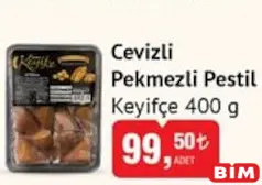 KEYİFÇE CEVİZLİ PEKMEZLİ PESTİL 400 G